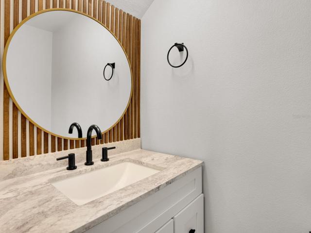 Powder room downstairs