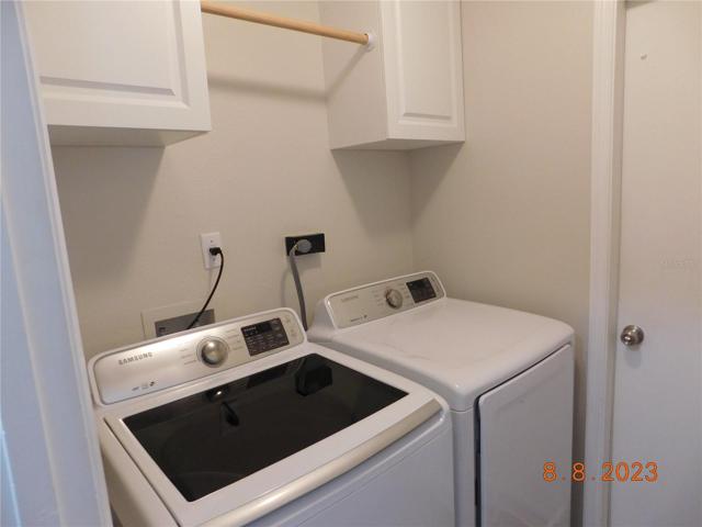 Laundry room w/ washer & dryer