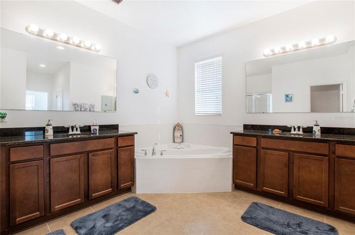 Master Bathroom Dual Vanities