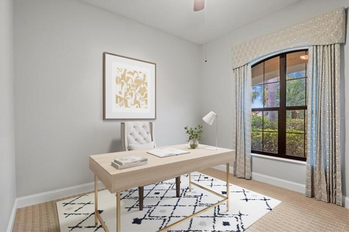 Virtually Staged - Study/Den