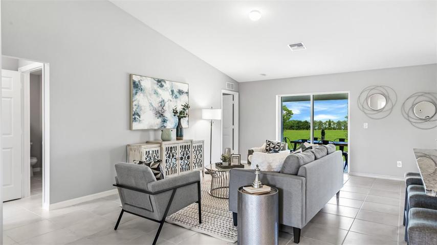 GREAT ROOM *DISCLAIMER: Renderings, Photos, Virtual Tours are of like model and are used for display purpose only, actual property may vary.