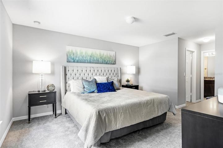 PRIMARY SUITE *DISCLAIMER: Renderings, Photos, Virtual Tours are of like model and are used for display purpose only, actual property may vary.