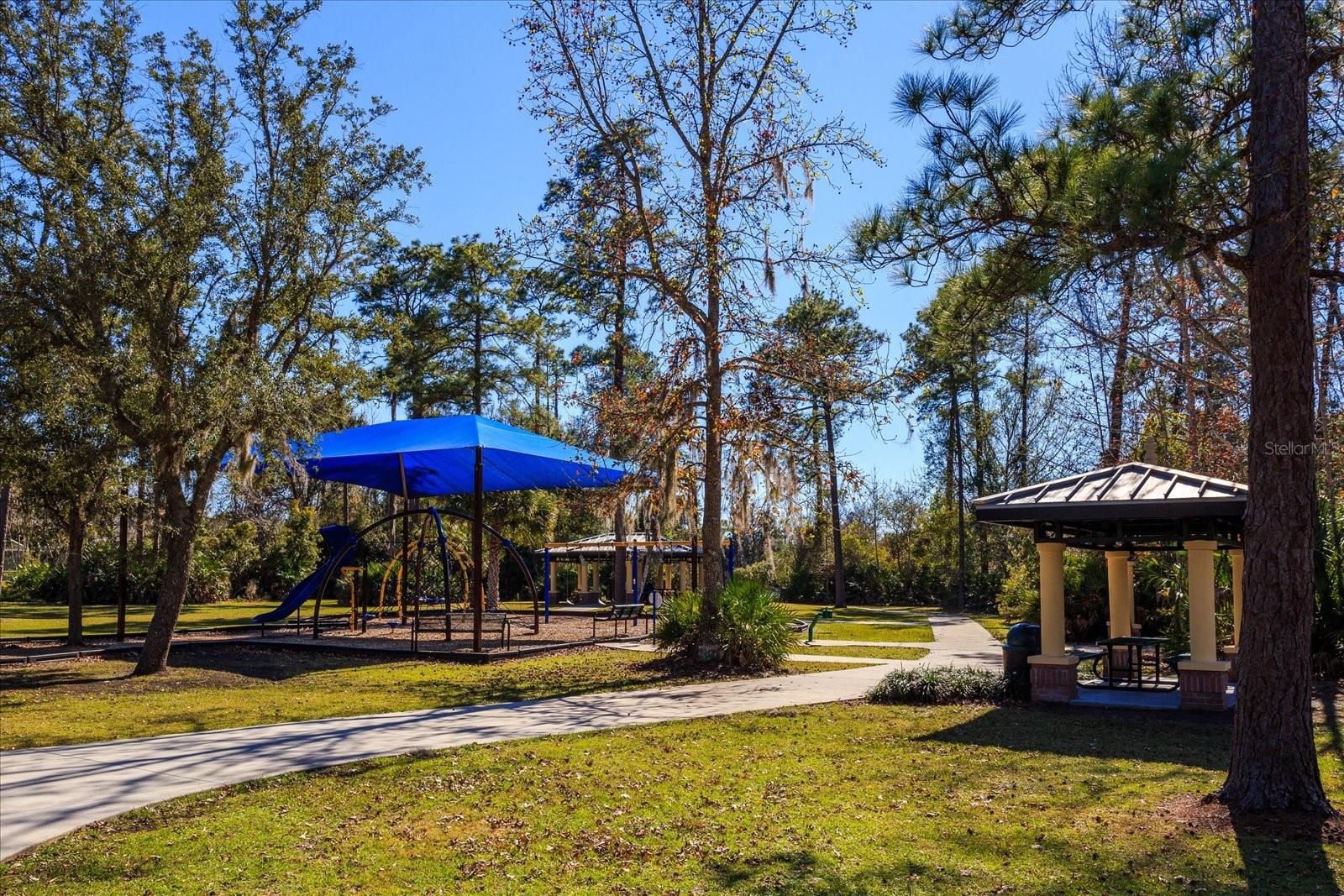 One of several parks in Tuscawilla