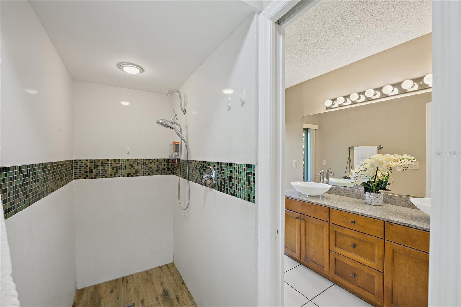 Remodeled Master Shower