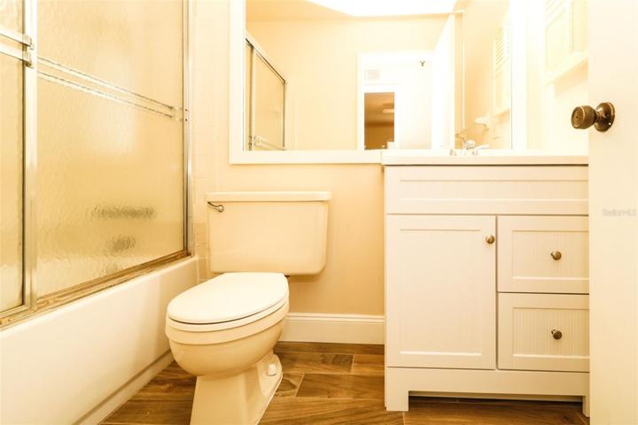 Hall Bath with tub