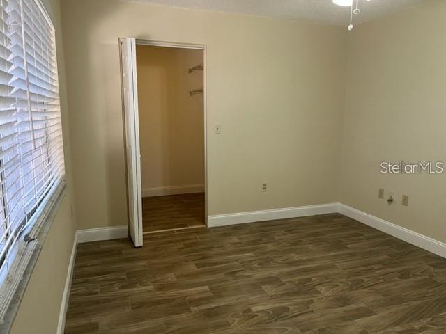 Bedroom #2 with walk in closet