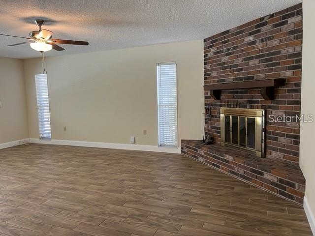 Family Room with fireplace