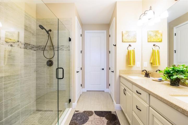 Master ensuite with walk-in closet and private water closet