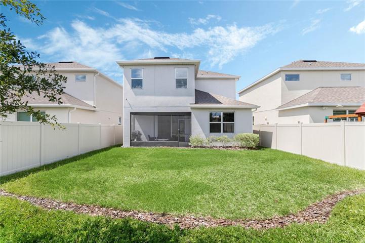 Backyard View of House
