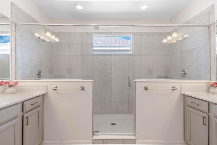 Primary Bath - Separate Sinks and Dual Shower Heads