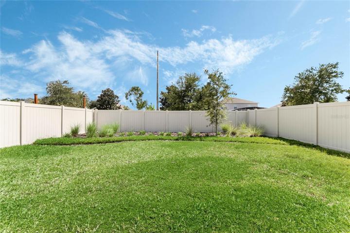 Fully Fenced Backyard