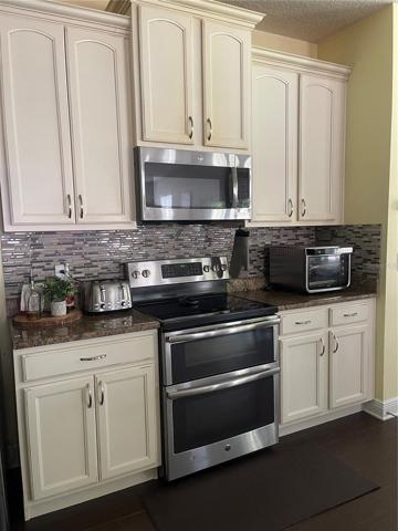 kitchen range area