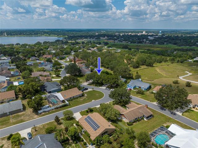 Aerial looking SW