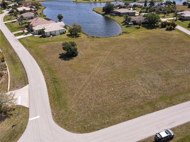 Aerial View of lot facing east