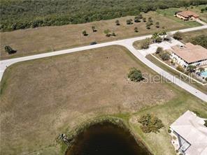 Aerial View of lot facing west