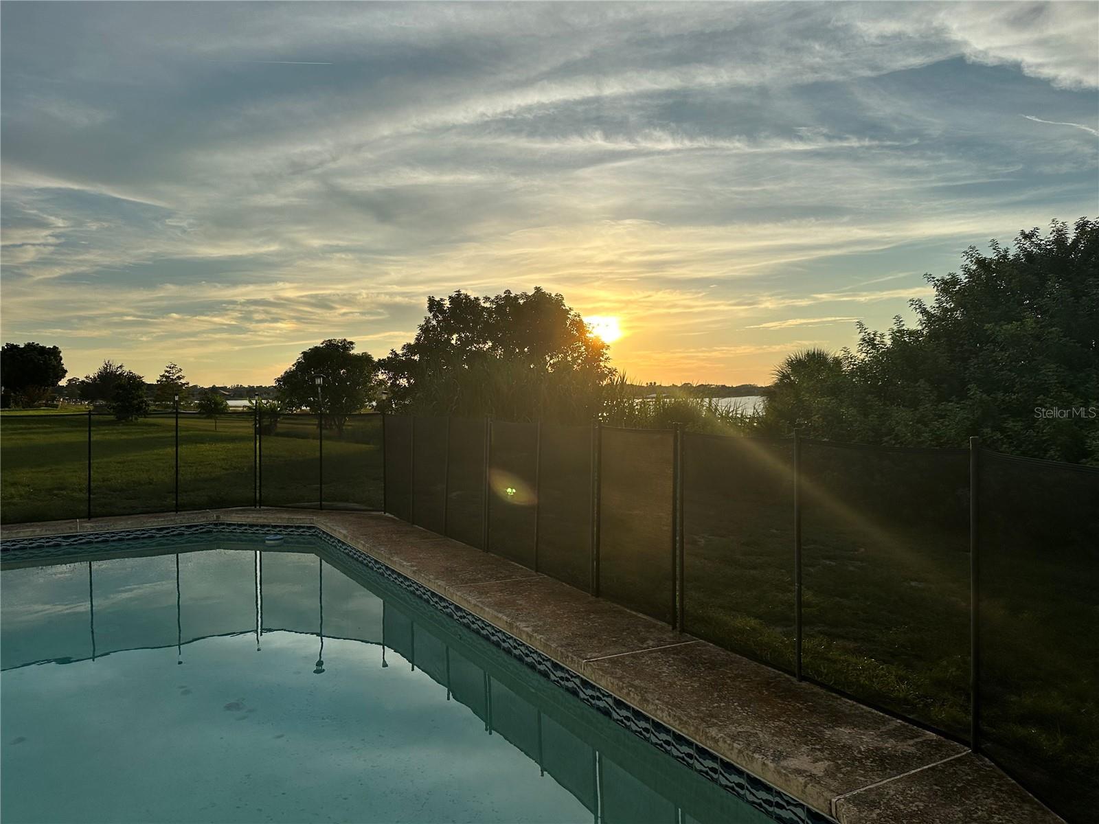 Pool back