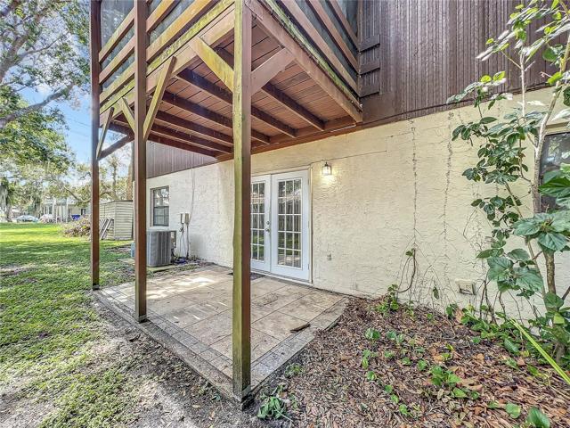 Unit 15: Rear patio
