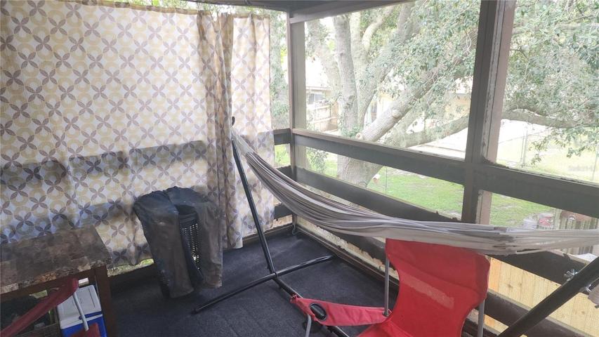 Unit 19: Another view of porch