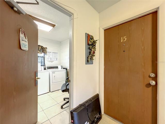 Entrance to community laundry (1st floor)