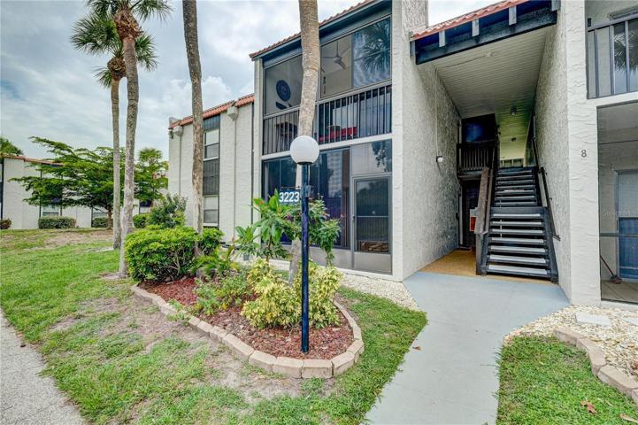 Entryway from parking
