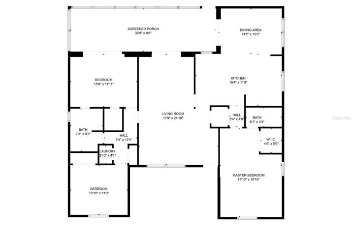 Floor plan, estimated Size