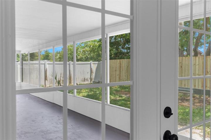 Porch View from inside of the house
