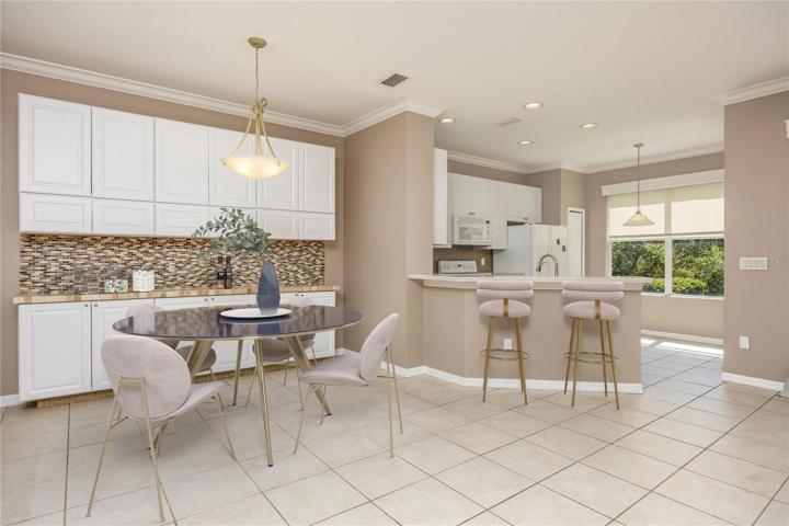 Dining Area / Breakfast Bar (virtual staging)