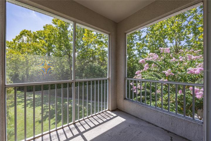 Upstairs private Balcony!