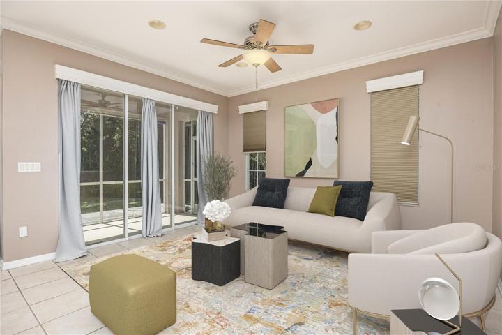 Living Area! (virtual staging)