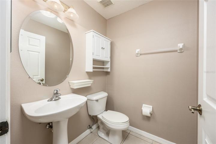 Powder Bath on Main Floor
