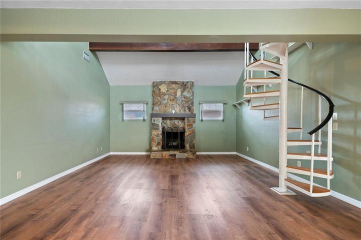 Loft Stairs/Family Room
