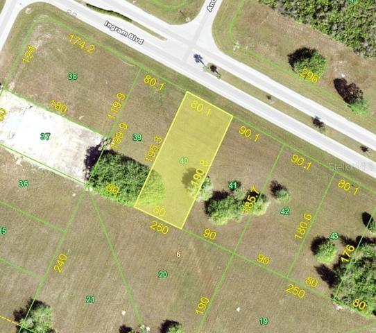 County map of lot