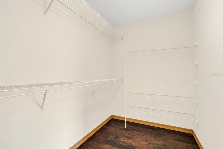 Huge Walk-in Closet