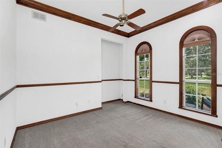 Downstairs Study with Closet and  VIEWS!