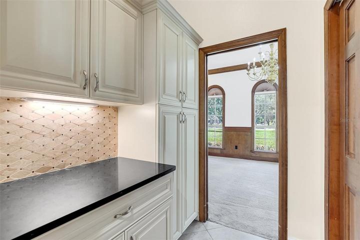Butlers Concierge with Double Door Pantry Closet too