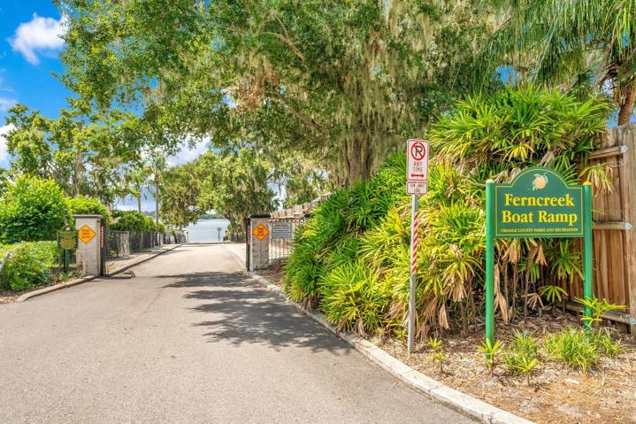 Deeded access to the boat ramp for the Conway chain of lakes.