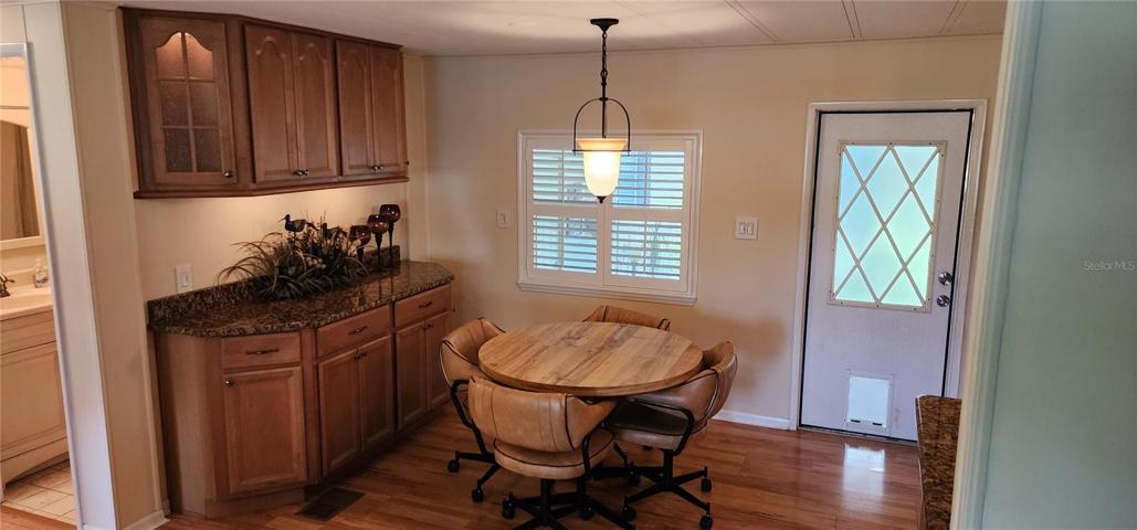 dining with cabinets