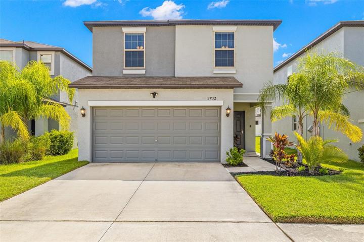 Welcome to this 2020 built Lennar home with 4 bedrooms and 2.5 baths!