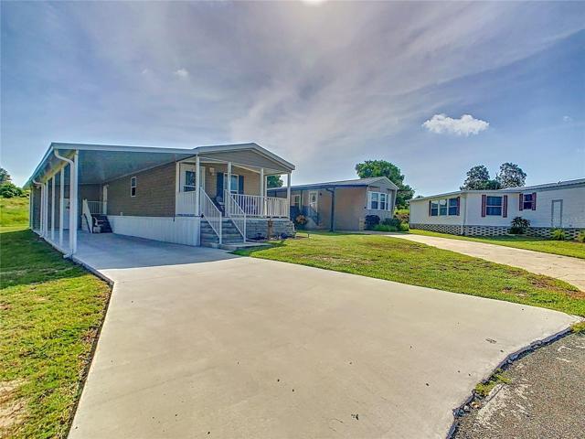 Large driveway