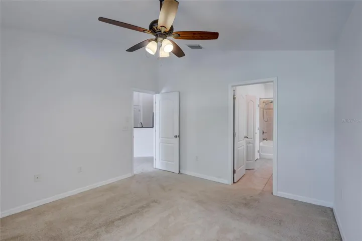 Bedroom with ensuite bathroom