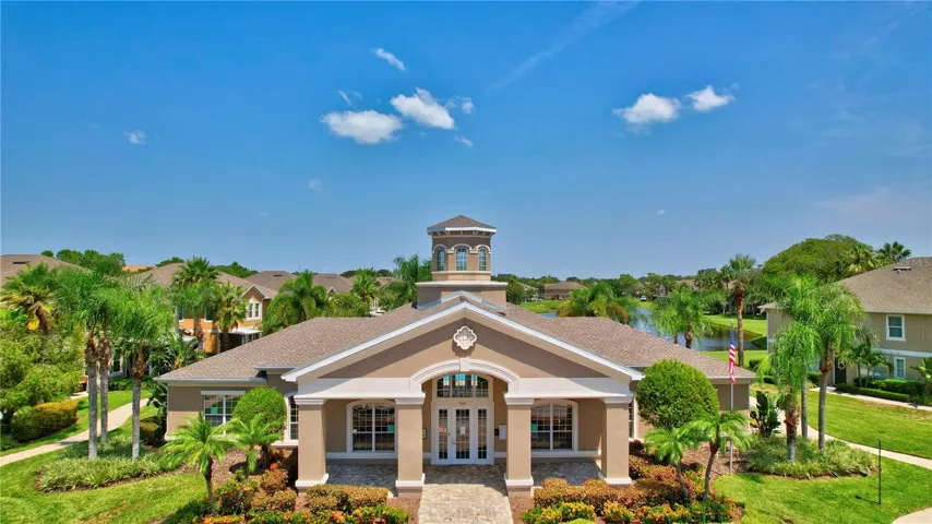 Club house with full kitchen, fitness room, books, pool and more