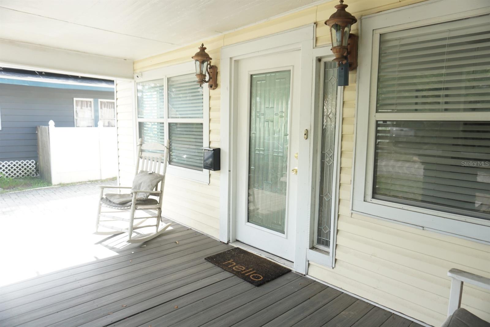 Front porch