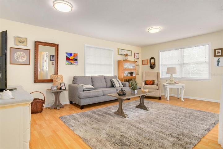 spacious family room