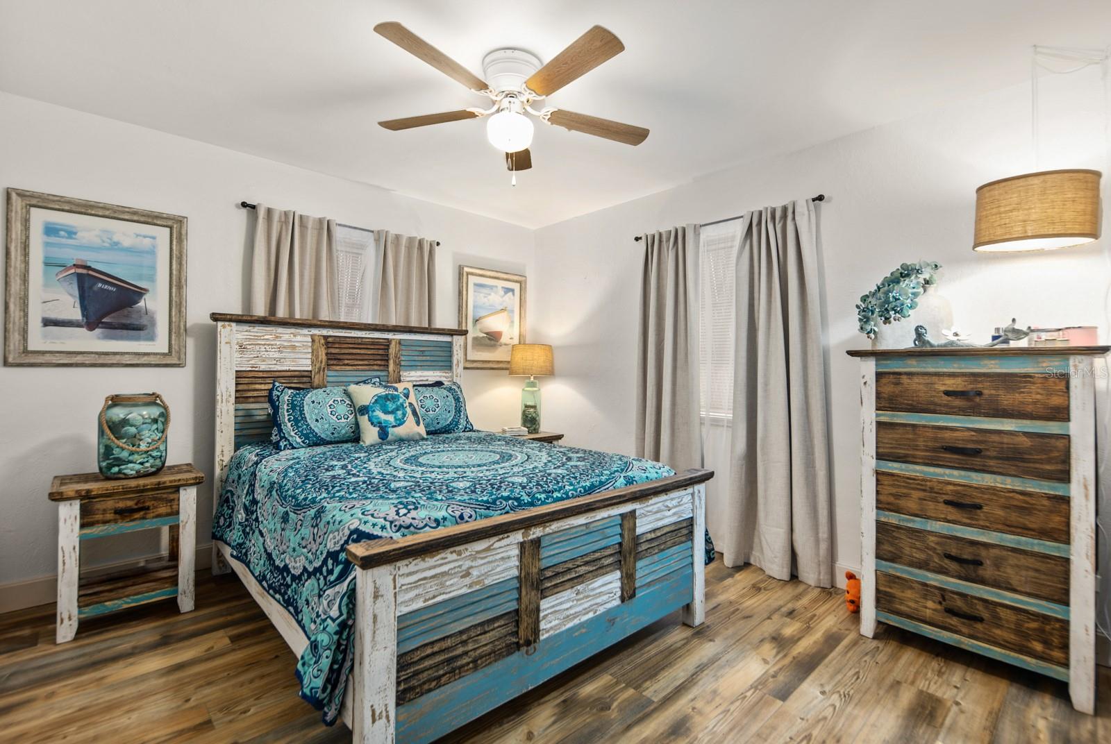 Bedroom 2 is at the front of the house.