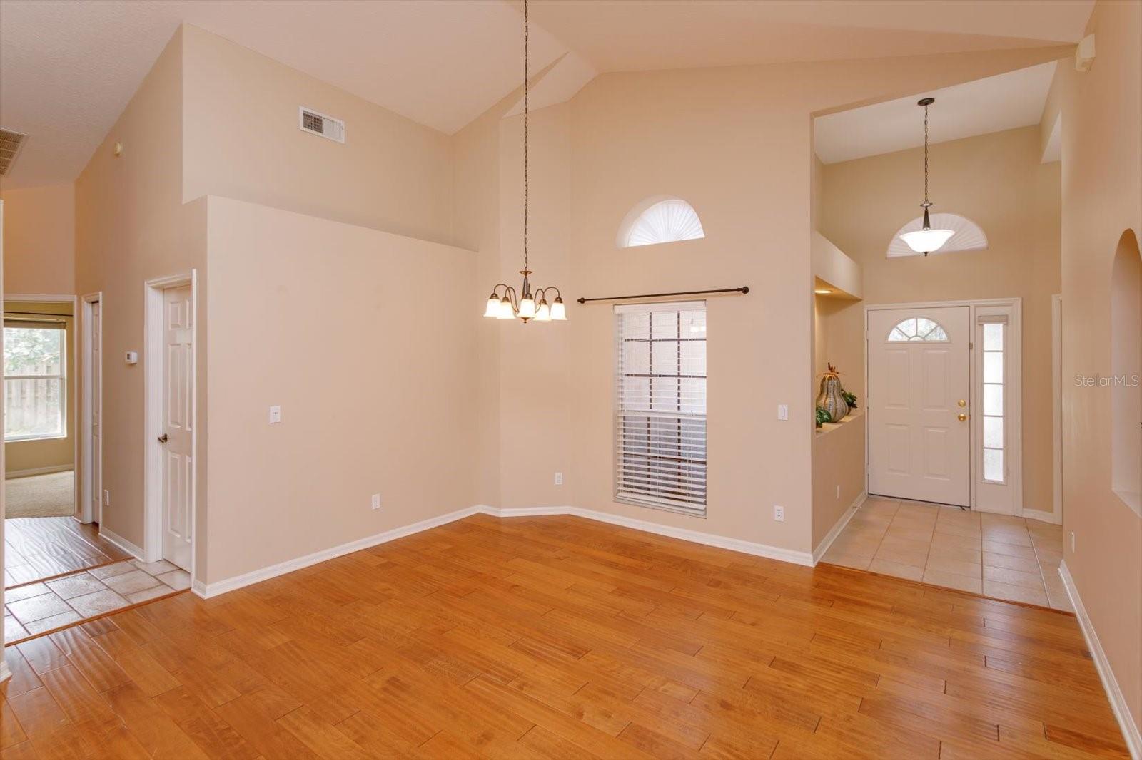 Expansive dining area for any size table