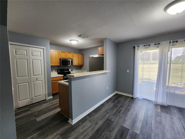Kitchen from dining room