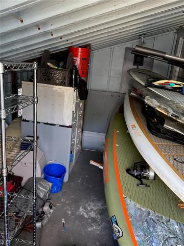 Exterior Storage And Entrance to Basement
