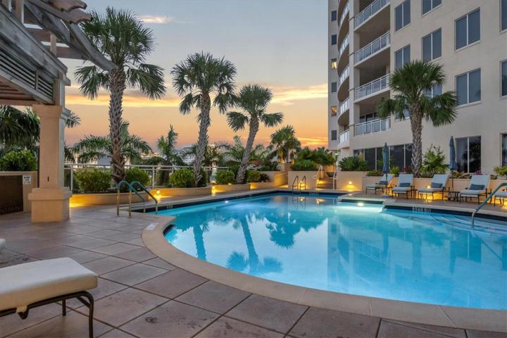 Sunset at the Pool