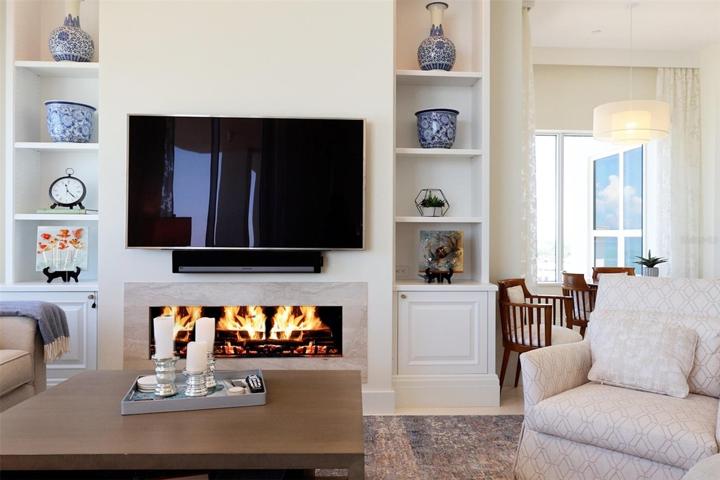Cozy Fireplace