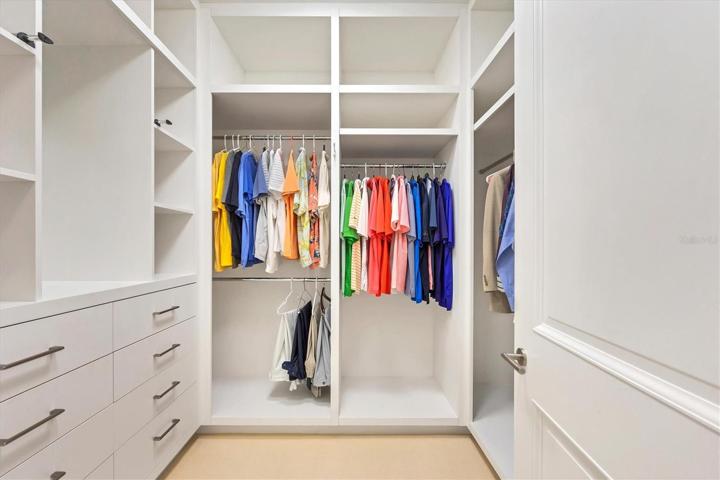 Dual Built-in Closets